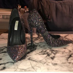 Sparkling Glitter Heels